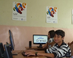 Boarding School N2 in Nubarashen already has an internet access: Rostelecom provides them that opportunity.